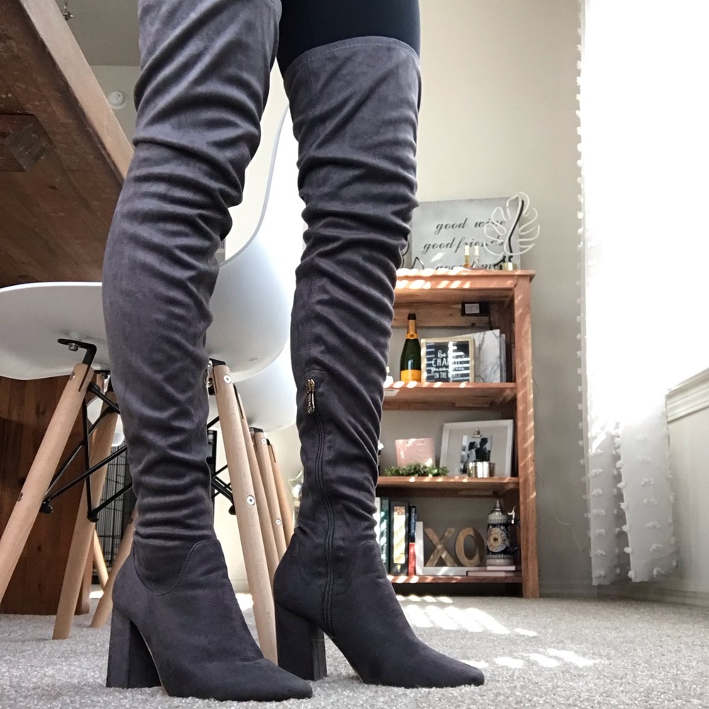 Thigh high boots